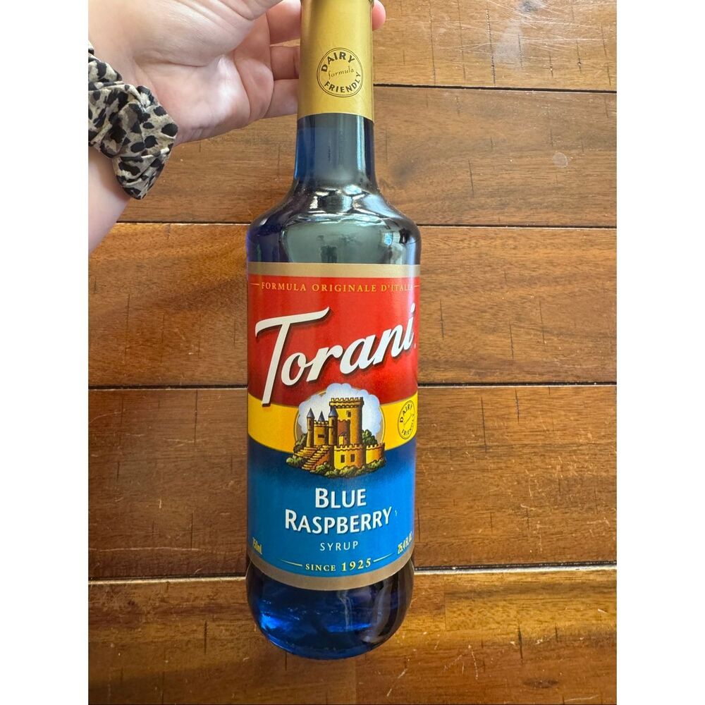 NWT Torani Blue Raspberry Syrup- 25.4 oz